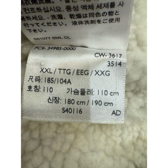 Levis x Outerknown Sherpa Trucker Jacket Mens 2XL Gray Outdoor Snap Button Camp - Picture 8 of 12